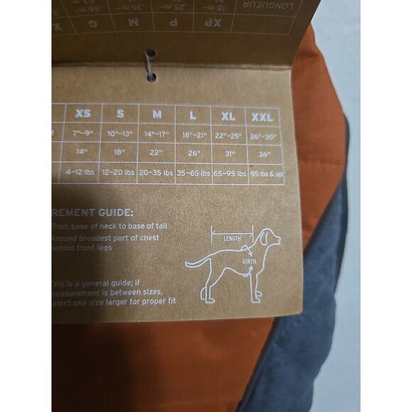 Eddie Bauer Dog Vest/Coat/Jacket Brown Grey Fleece Lined Size Small 12-20 Lbs Ne - Picture 7 of 11